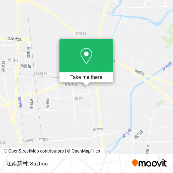 江南新村 map