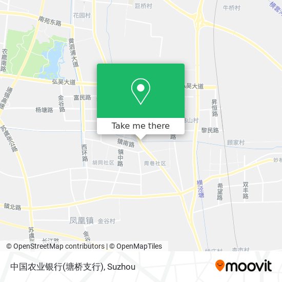 中国农业银行(塘桥支行) map