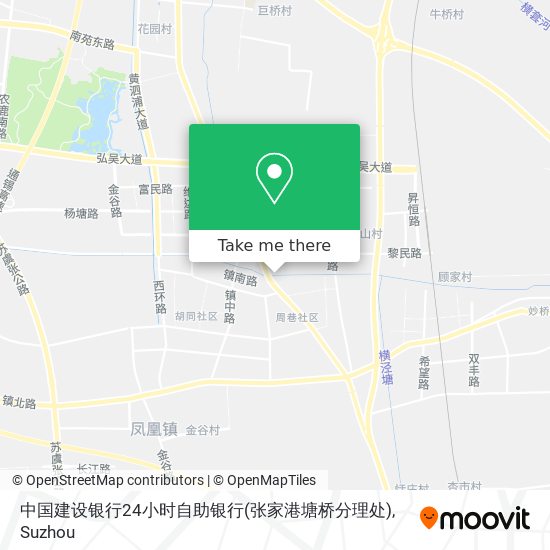 中国建设银行24小时自助银行(张家港塘桥分理处) map