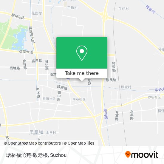 塘桥福沁苑-敬老楼 map