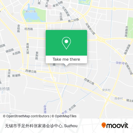 无锡市手足外科张家港会诊中心 map