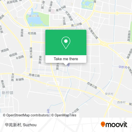 华苑新村 map