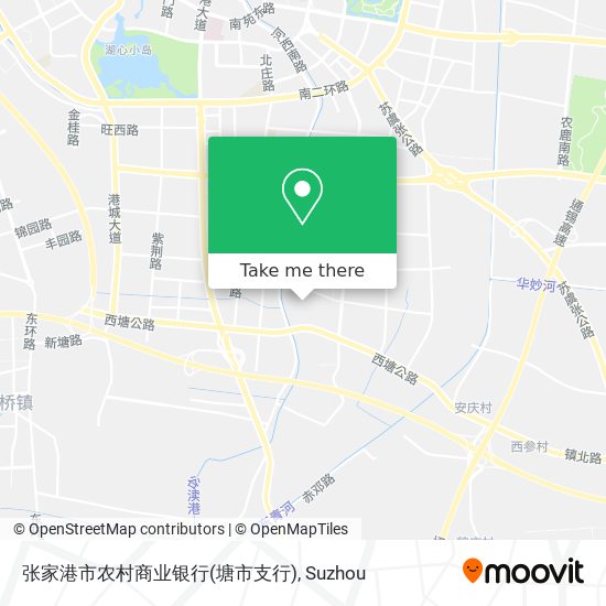 张家港市农村商业银行(塘市支行) map