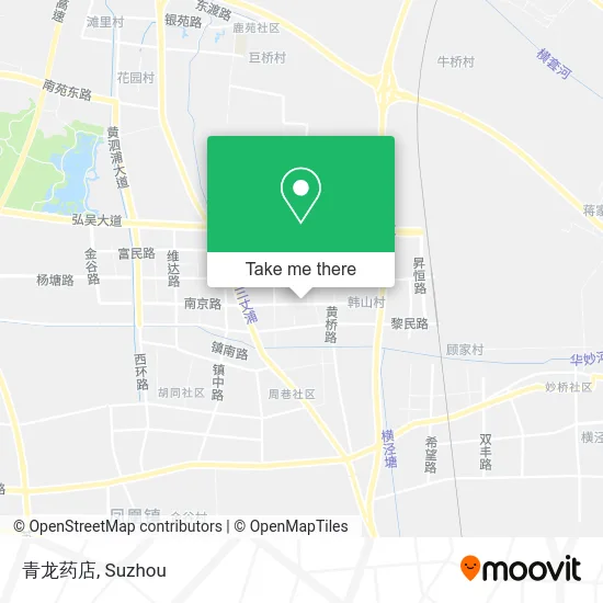 青龙药店 map