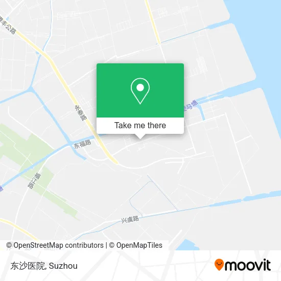 东沙医院 map