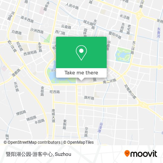 暨阳湖公园-游客中心 map