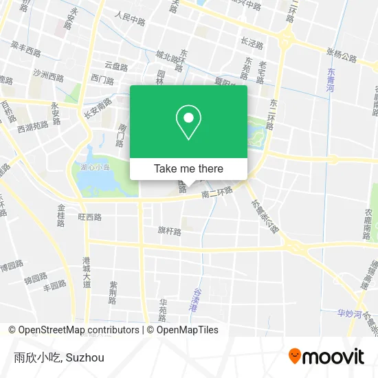 雨欣小吃 map