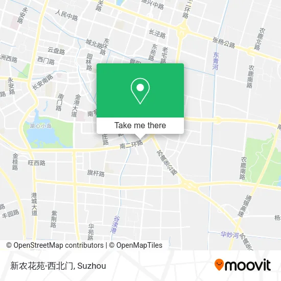 新农花苑-西北门 map