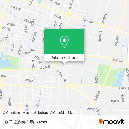 欧尚-室内停车场 map