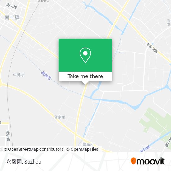 永馨园 map