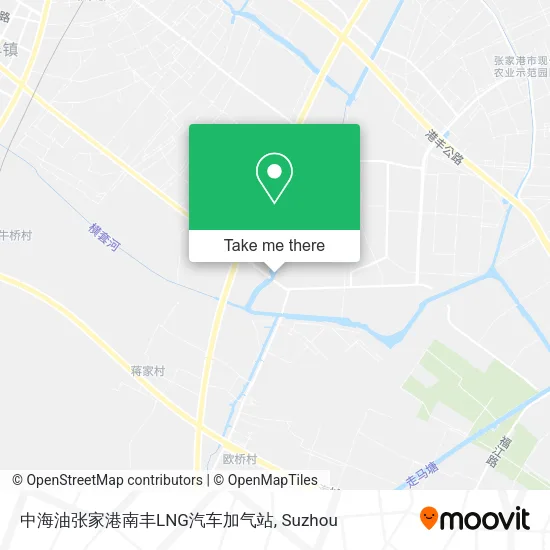 中海油张家港南丰LNG汽车加气站 map