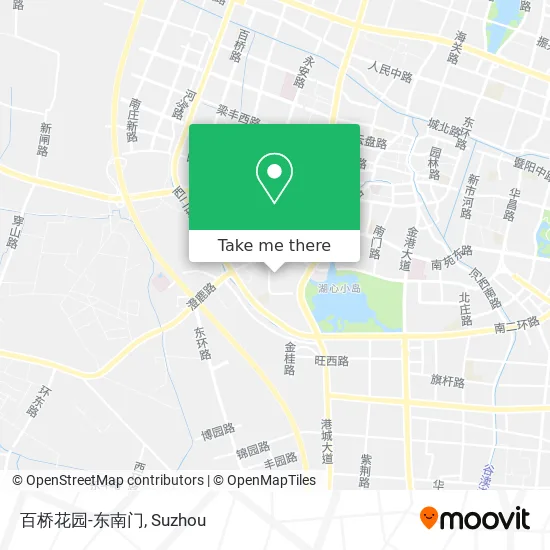百桥花园-东南门 map