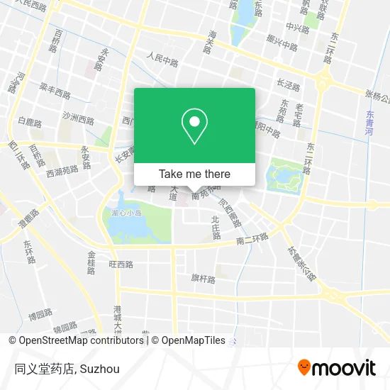 同义堂药店 map