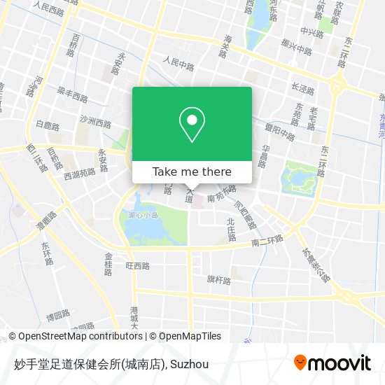 妙手堂足道保健会所(城南店) map