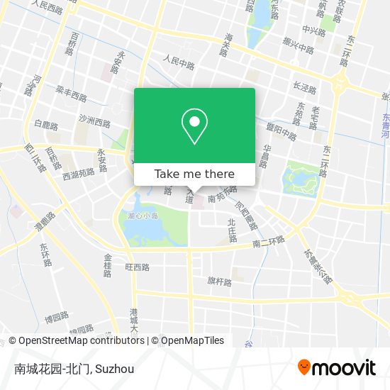 南城花园-北门 map