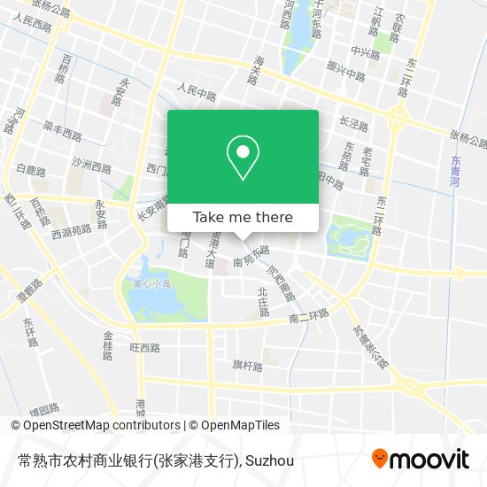 常熟市农村商业银行(张家港支行) map