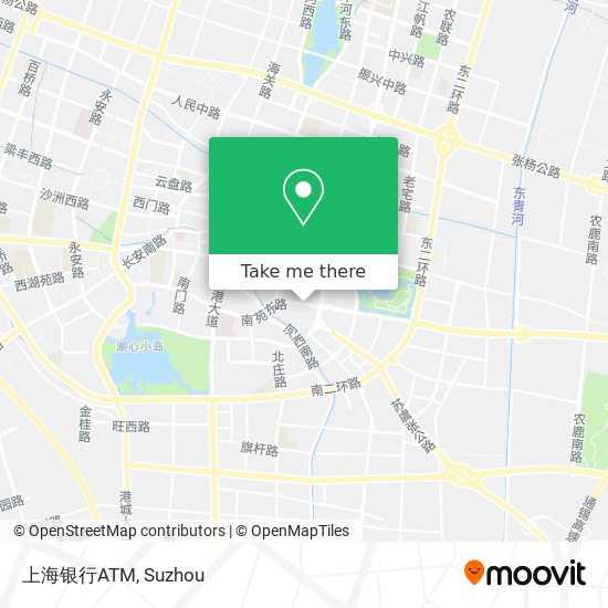 上海银行ATM map