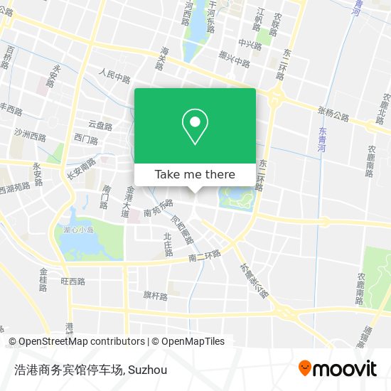 浩港商务宾馆停车场 map