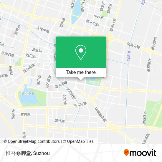 惟吾修脚堂 map