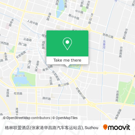 格林联盟酒店(张家港华昌路汽车客运站店) map