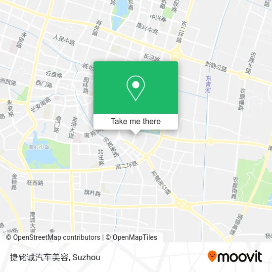 捷铭诚汽车美容 map