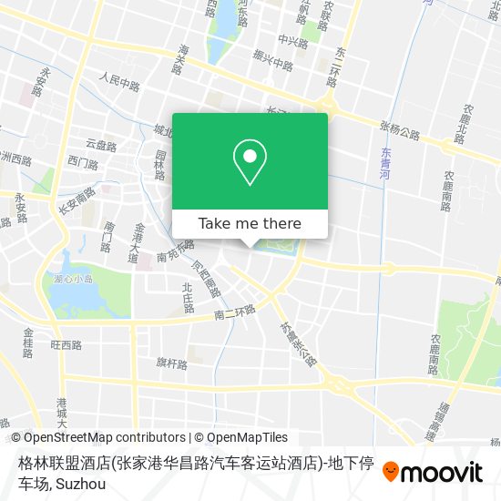 格林联盟酒店(张家港华昌路汽车客运站酒店)-地下停车场 map