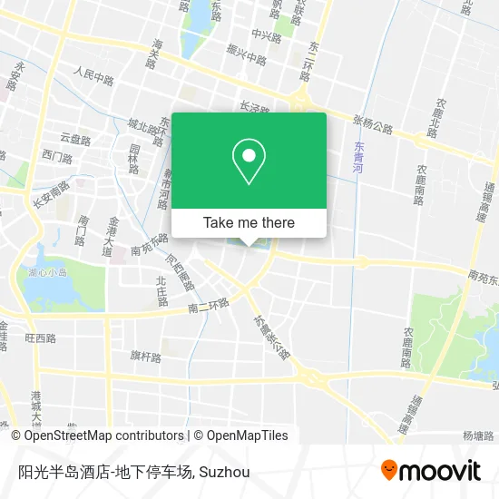 阳光半岛酒店-地下停车场 map