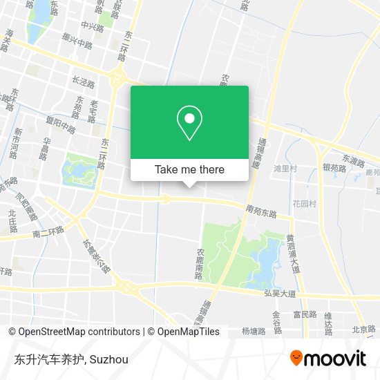 东升汽车养护 map