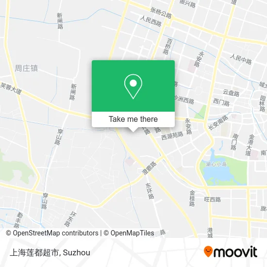 上海莲都超市 map