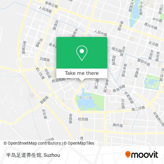 半岛足道养生馆 map