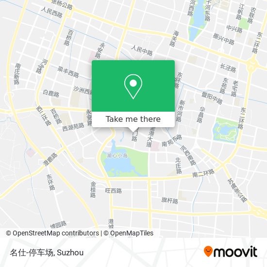 名仕-停车场 map