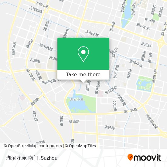 湖滨花苑-南门 map