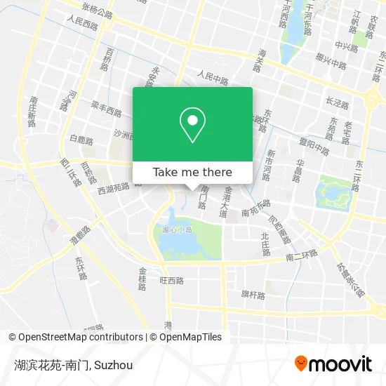 湖滨花苑-南门 map
