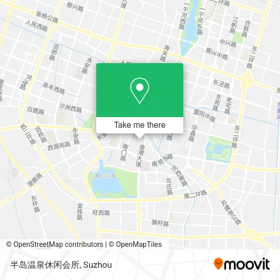 半岛温泉休闲会所 map