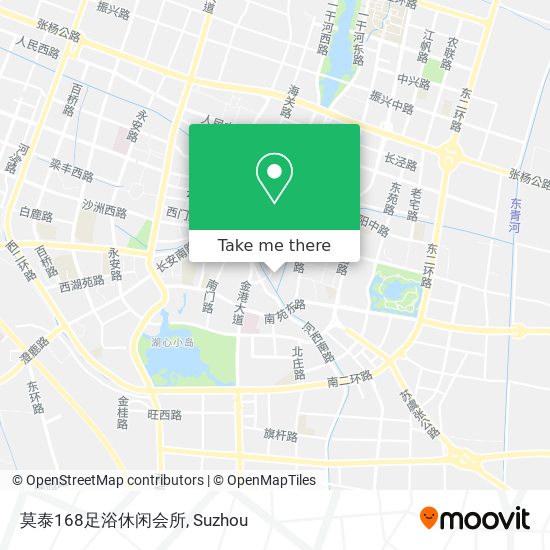 莫泰168足浴休闲会所 map