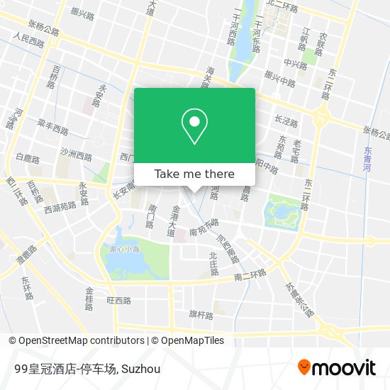 99皇冠酒店-停车场 map