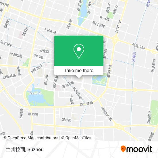 兰州拉面 map