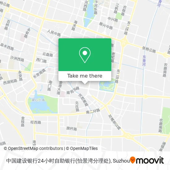 中国建设银行24小时自助银行(怡景湾分理处) map