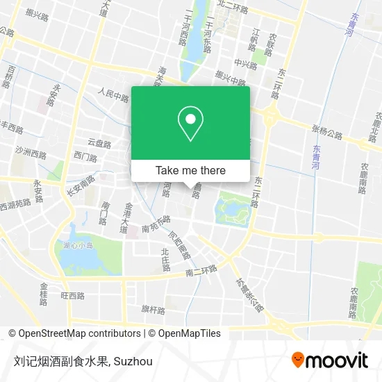 刘记烟酒副食水果 map