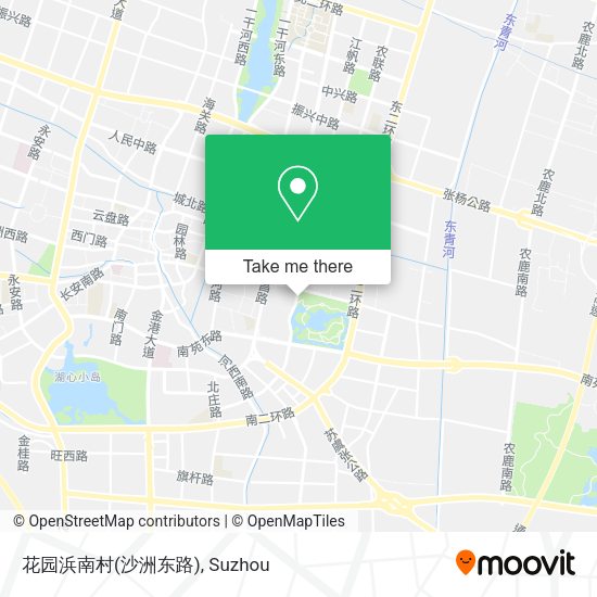 花园浜南村(沙洲东路) map