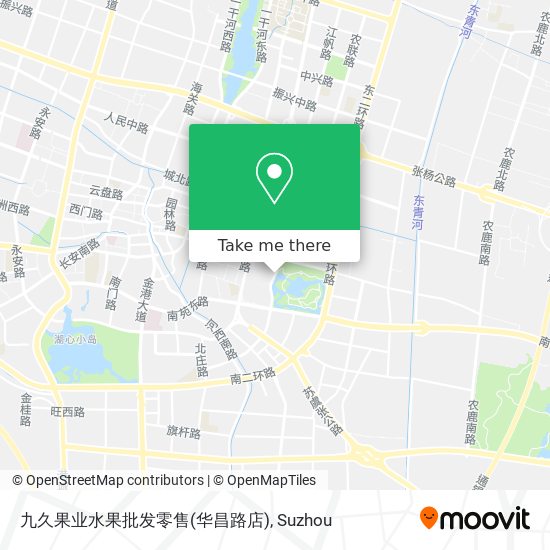 九久果业水果批发零售(华昌路店) map