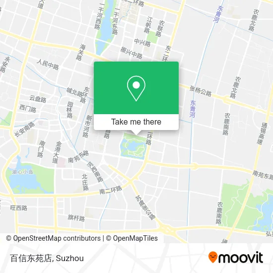 百信东苑店 map