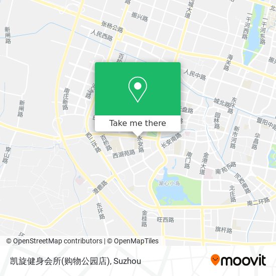 凯旋健身会所(购物公园店) map