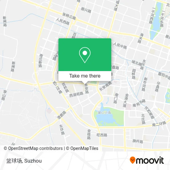 篮球场 map