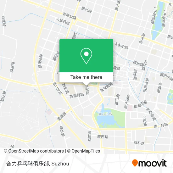 合力乒乓球俱乐部 map