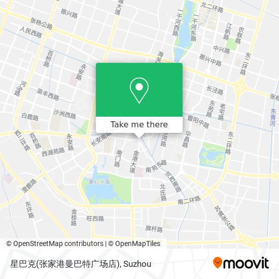 星巴克(张家港曼巴特广场店) map