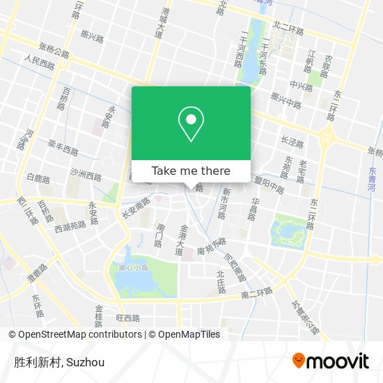 胜利新村 map