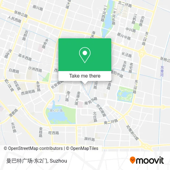 曼巴特广场-东2门 map
