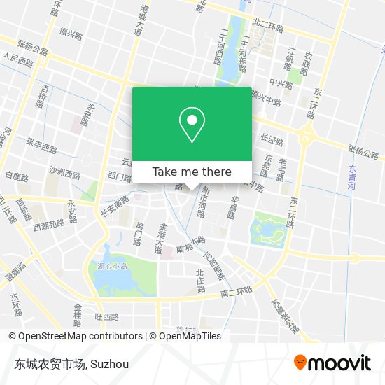 东城农贸市场 map