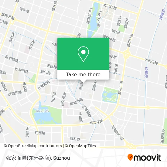 张家面港(东环路店) map